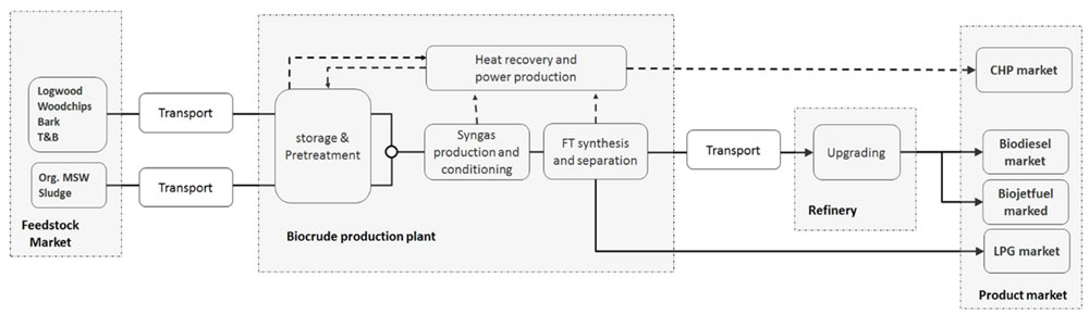 A process overview of the co-processing strategy that was employed in the recent publication