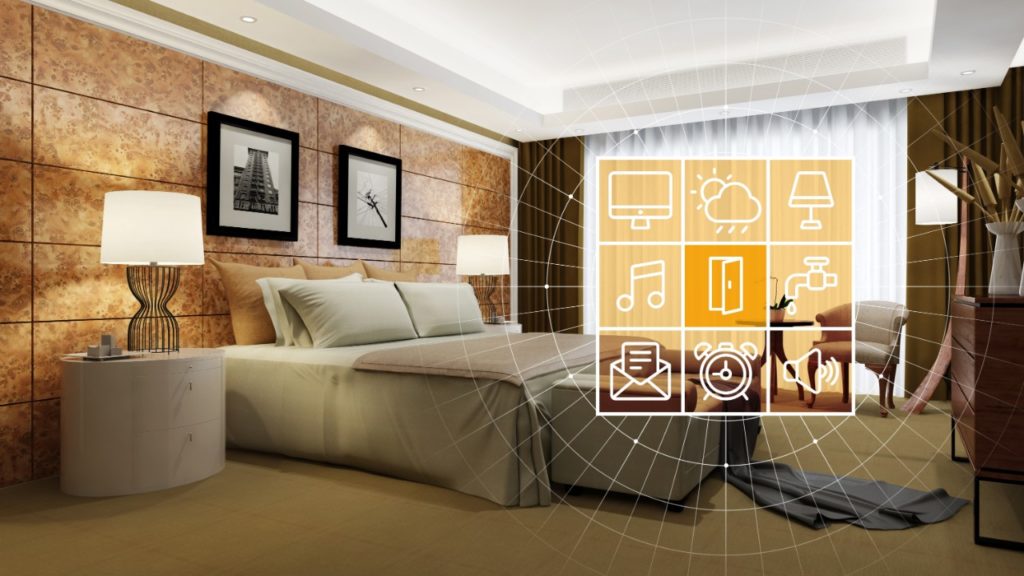 Hotel room energy controls