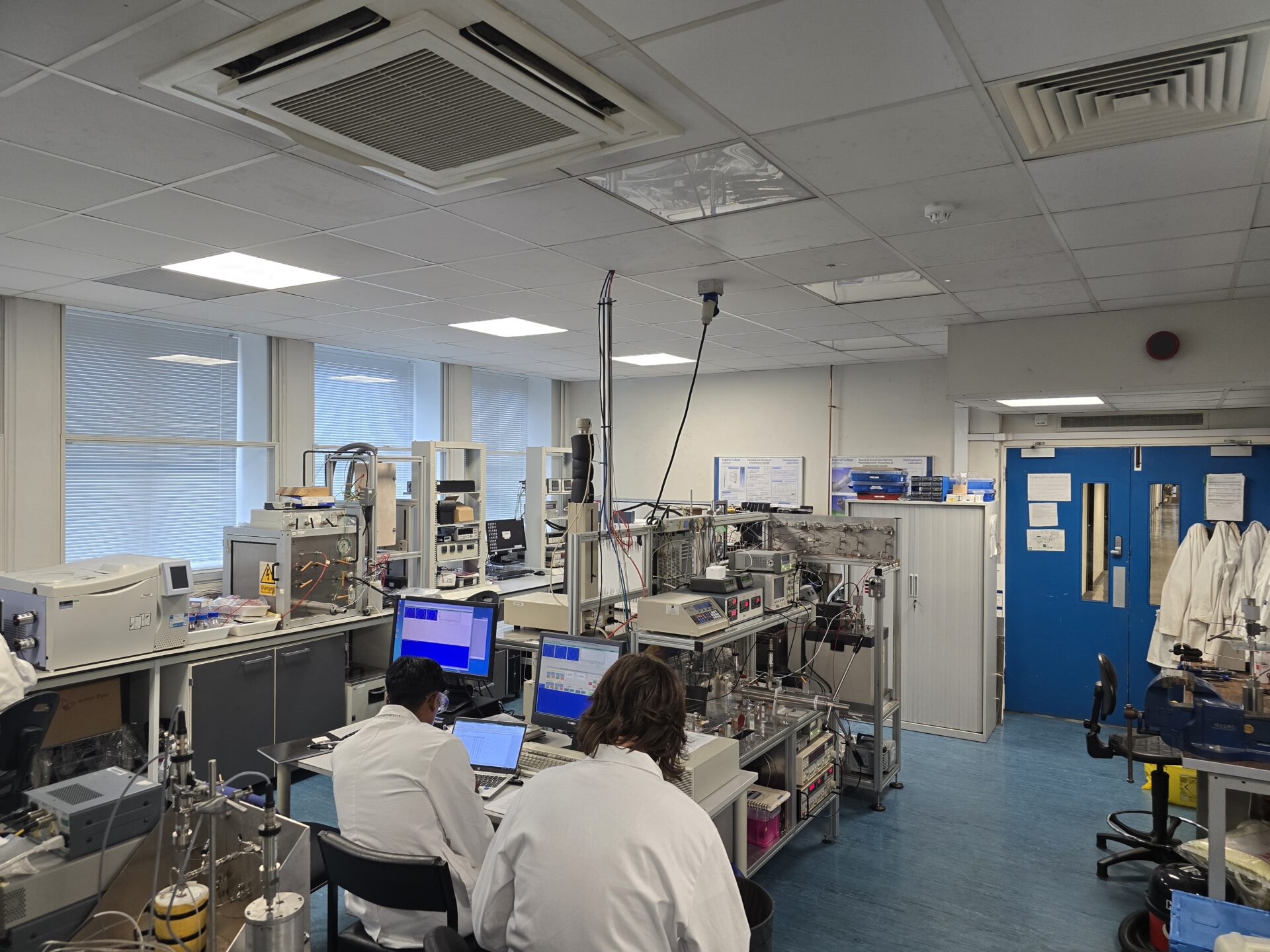 Thermophysics laboratories at ICL