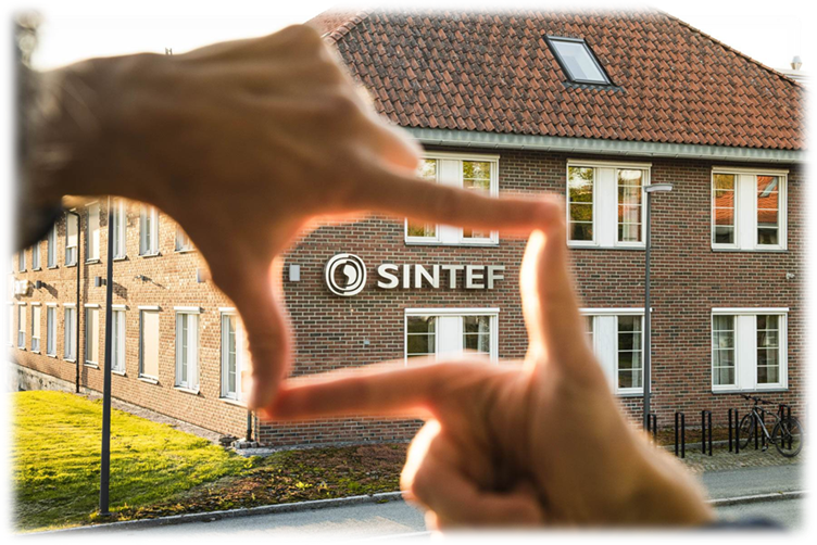 Front of main SINTEF headquarters, Trondheim.