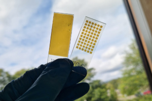 Example of a photoelectrode developed at SINTEF.